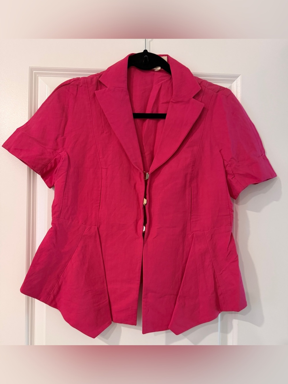 Marni Vibrant Fuchsia Short-Sleeve Blazer